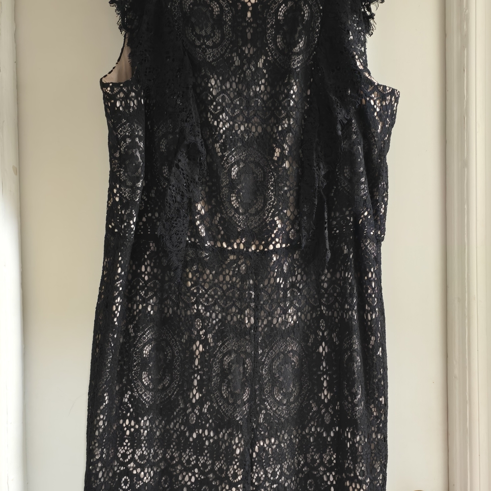 Eloquii Black Lace Romper